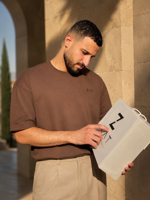The ZAT Warm Brown T- Shirt