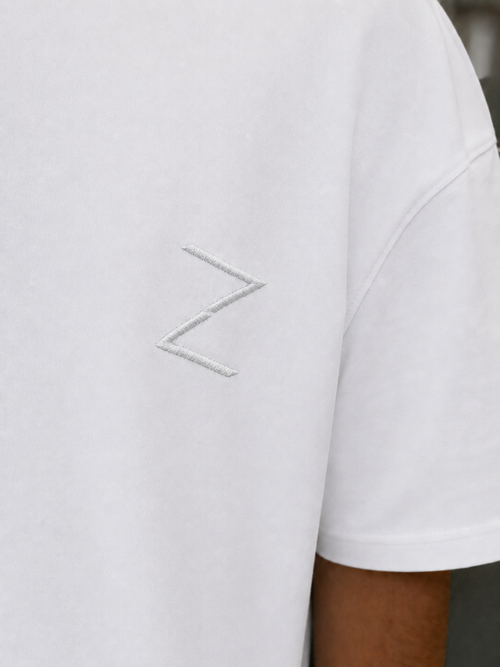 The ZAT White T-Shirt